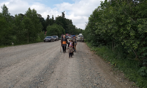 На пути в Лагонаки