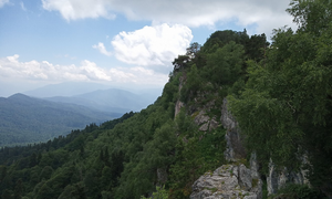 Вид на хребет Каменное Море